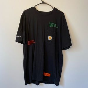 Carhartt X Heron Preston Collab Tee Sz XL